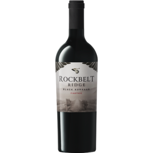 Rockbelt Ridge Black Korhaan Pinotage Bottle
